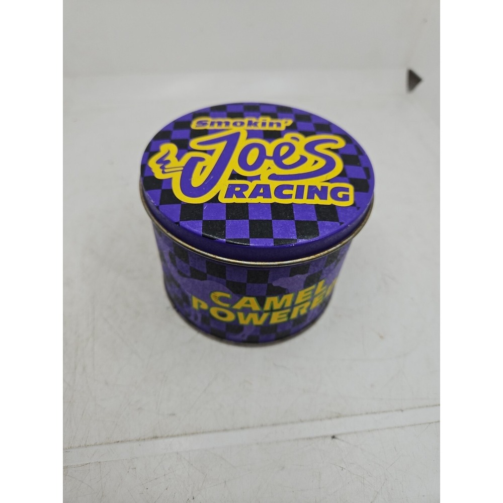 Smokin Joe's  Racing Camel Powered Tin Purple Good!